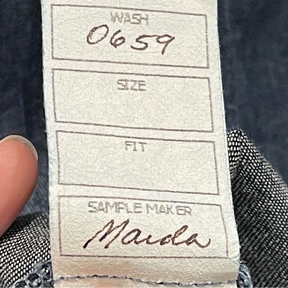 Current/Elliot The Perfect Babydoll Dress in Denim - Picture 4 of 5